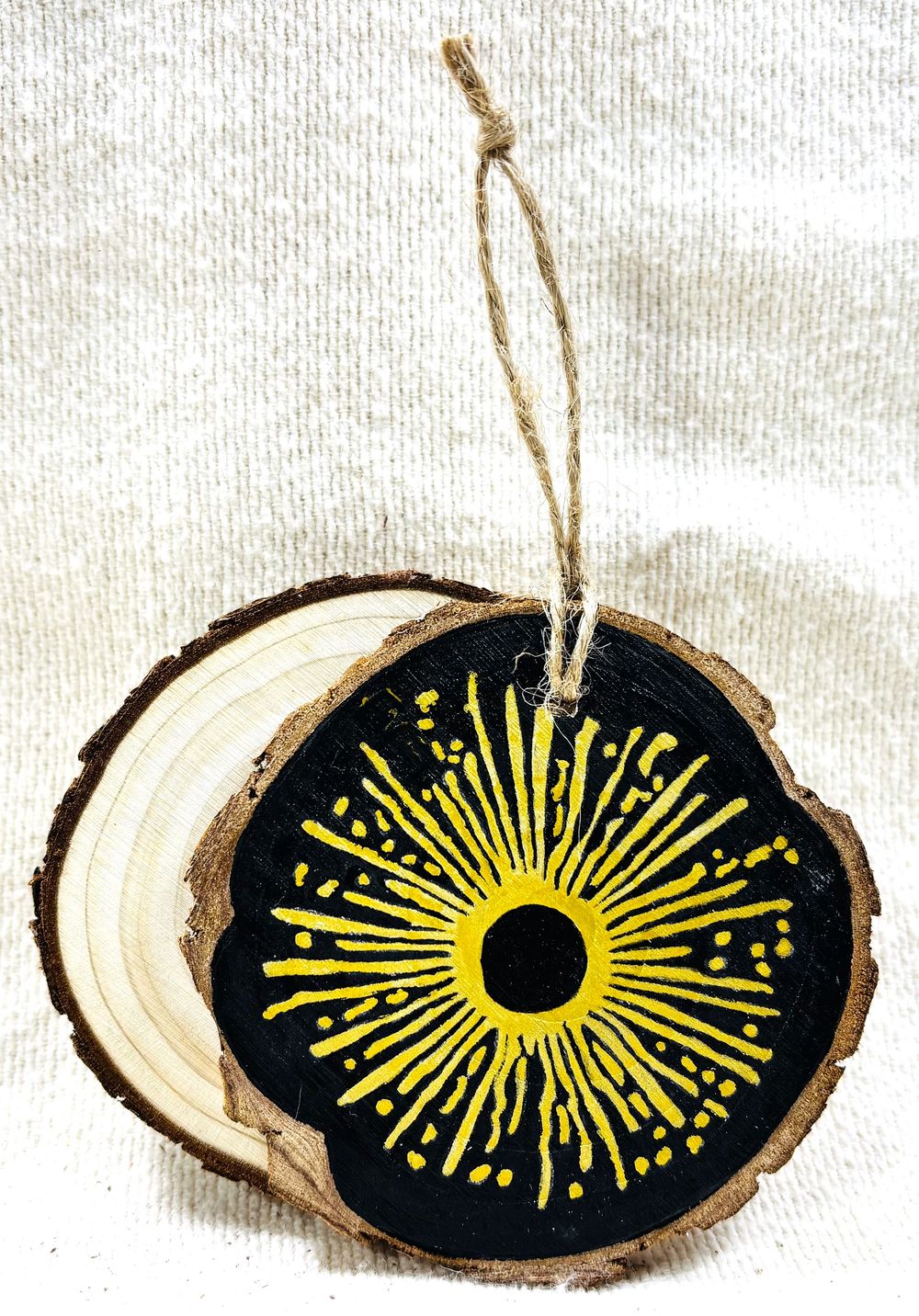 Gold Starburst Ornament