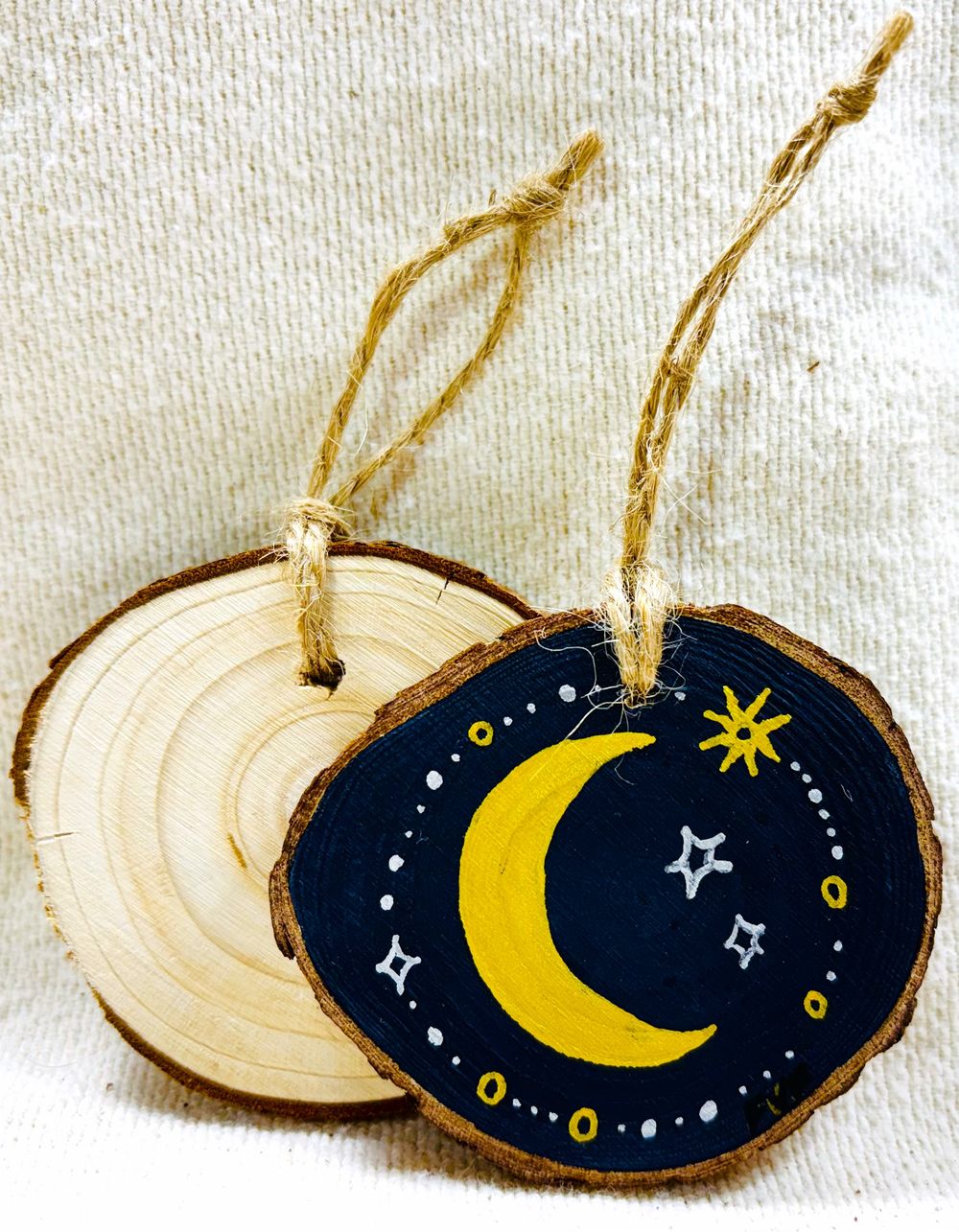 Gold Moon East Ornament